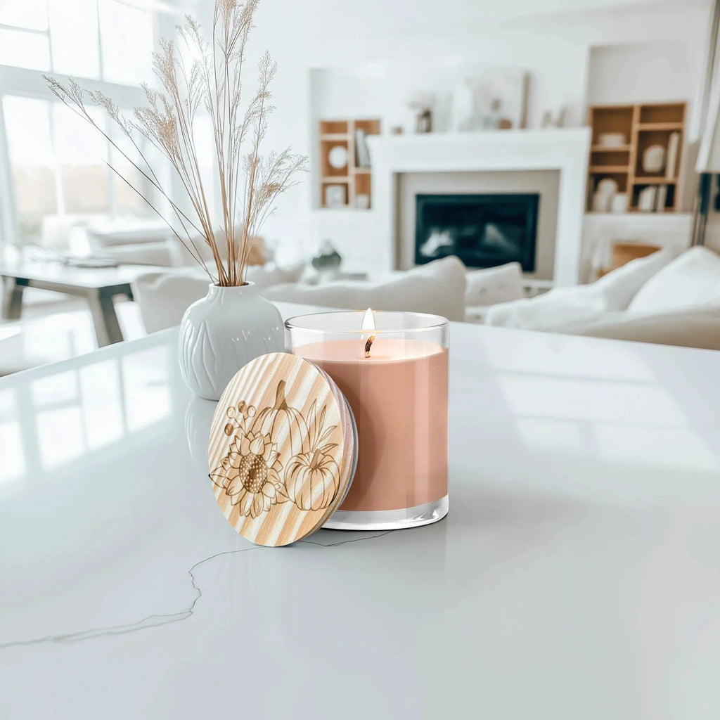 Pumpkin and Spice Engraved Lid Soy Scented Candle