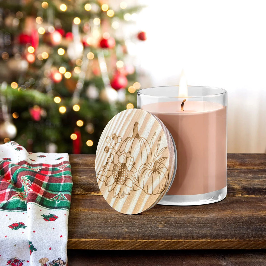Pumpkin and Spice Engraved Lid Soy Scented Candle