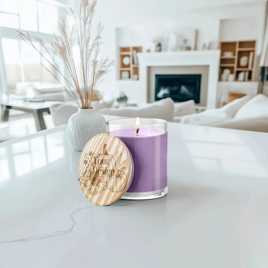 Pumpkin and Spice Engraved Lid Soy Scented Candle