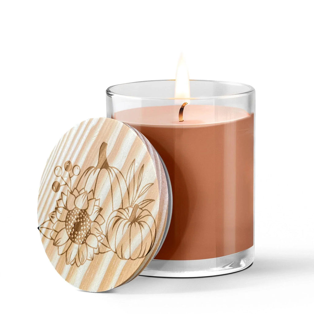 Pumpkin and Spice Engraved Lid Soy Scented Candle