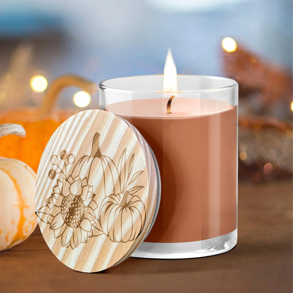 Pumpkin and Spice Engraved Lid Soy Scented Candle