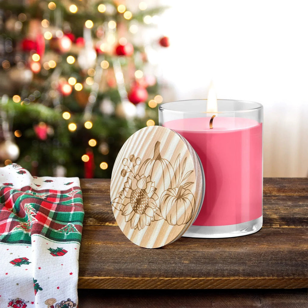 Pumpkin and Spice Engraved Lid Soy Scented Candle