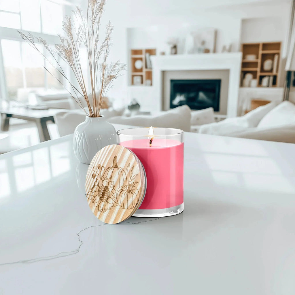 Pumpkin and Spice Engraved Lid Soy Scented Candle