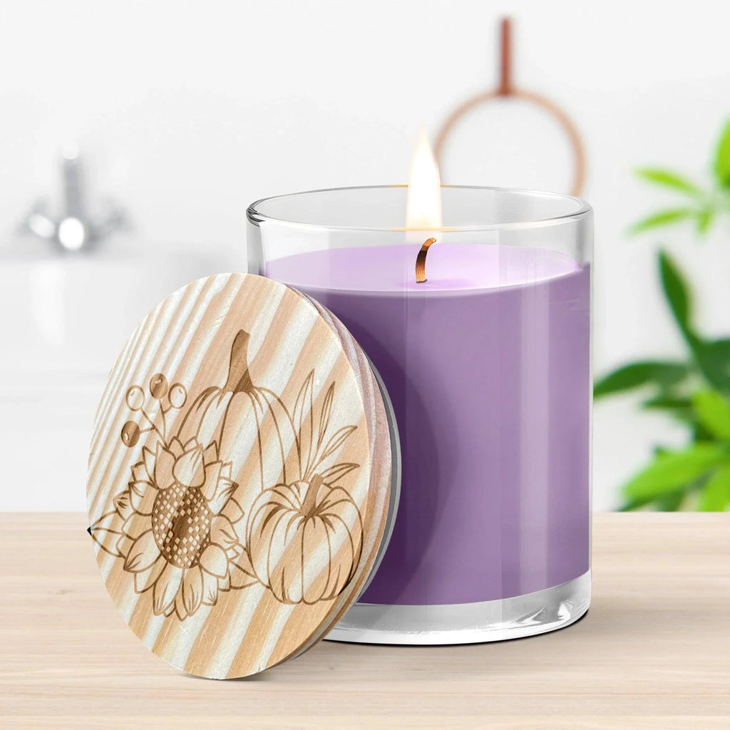 Pumpkin and Spice Engraved Lid Soy Scented Candle