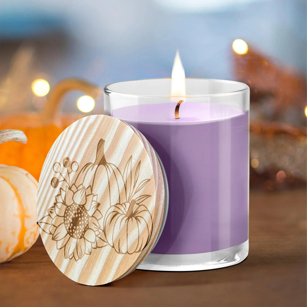 Pumpkin and Spice Engraved Lid Soy Scented Candle