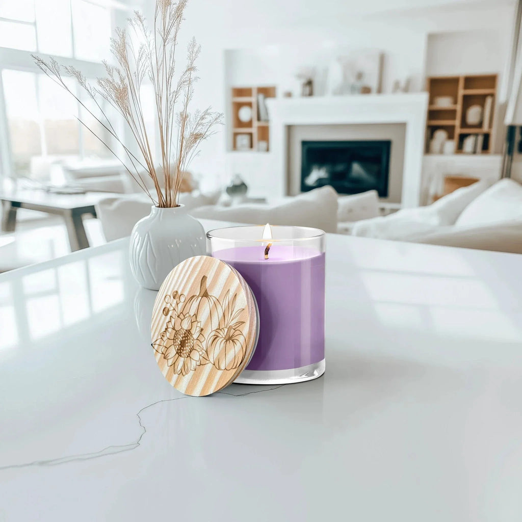 Pumpkin and Spice Engraved Lid Soy Scented Candle