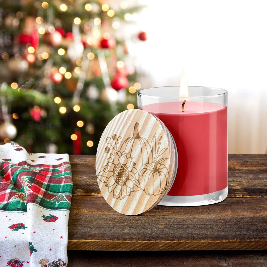 Pumpkin and Spice Engraved Lid Soy Scented Candle