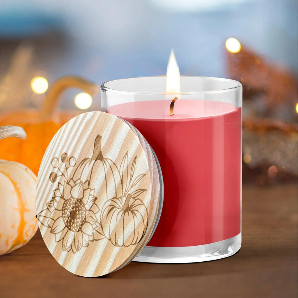 Pumpkin and Spice Engraved Lid Soy Scented Candle