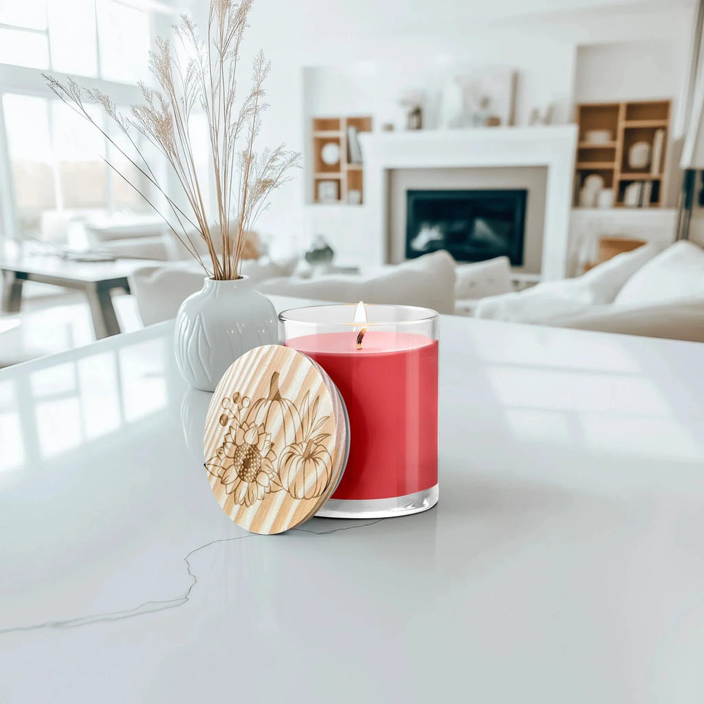 Pumpkin and Spice Engraved Lid Soy Scented Candle