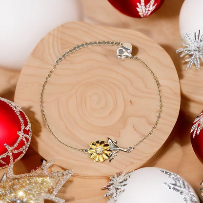 Remarkable Sales Manager Gifts, Your dedication and hard work, Inspirational Birthday Christmas Unique Sunflower Bracelet For Sales Manager, Coworkers, Men, Women, Friends - Mallard Moon Gift Shop