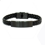 Remarkable Zookeeper Gifts, Your dedication and hard work, Inspirational Birthday Christmas Unique Black Rope Bracelet For Zookeeper, Coworkers, Men, Women, Friends
