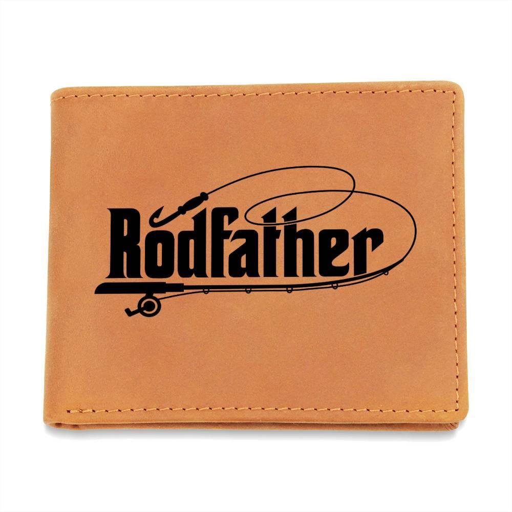 Rodfather Custom Leather Wallet - Mallard Moon Gift Shop