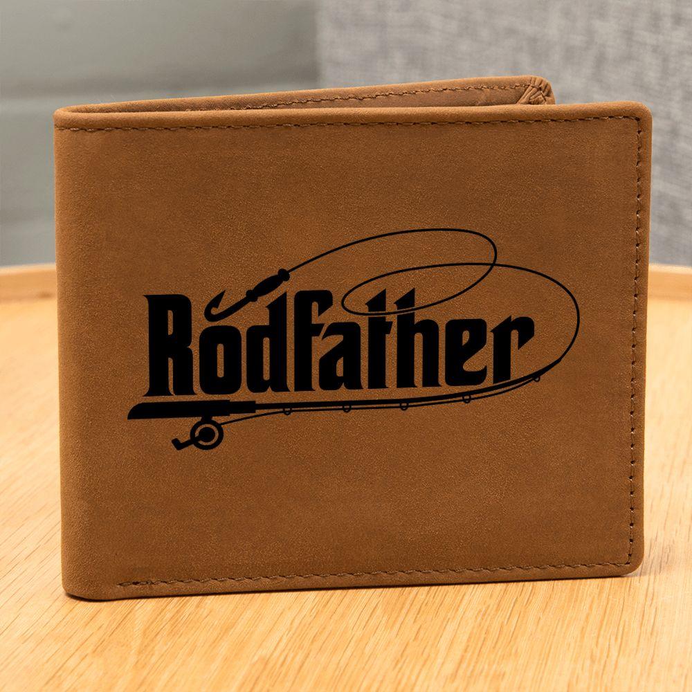 Rodfather Custom Leather Wallet - Mallard Moon Gift Shop