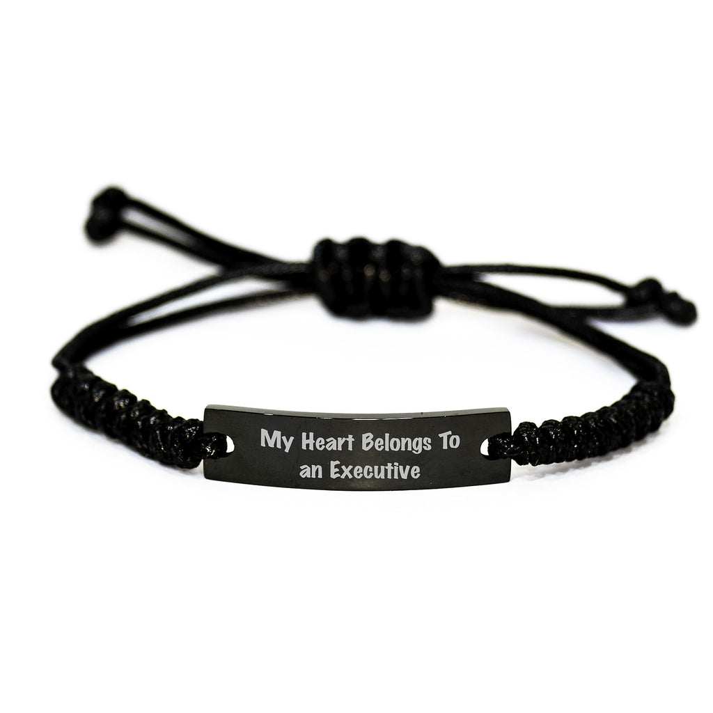 Funny Executive Rope Bracelet Gifts from Friends, Inspirational Quote for Executive Men, Unique Graduation Gifts for Executive Women - Image 1