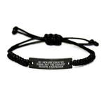 Funny Comedian Rope Bracelet Gifts from Men for Women on Mother's Day - Image 1