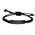 Funny Housekeeper Rope Bracelet Gifts from Friends for Christmas Unique Housekeeper Men Women Housekeeper Housekeeper Rope Bracelet Rope Bracelet