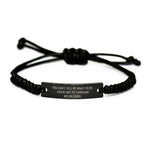 Funny Cardigan Welsh Corgi Dog Rope Bracelet Gifts from Loved Ones for Valentine's