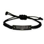 Funny English Cocker Spaniel Dog Rope Bracelet Gift for Dog Lover Friends, Valentine's Unique Gifts from Men to Women, 'You Can't Tell Me What To Do. You're Not My English Cocker Spaniel.'