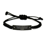 Funny Flat Coated Retriever Dog Rope Braces Birthday Unique Gifts from Friends to Family - You Can't Tell Me What To Do