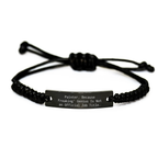 Painter Keepsake Rope Bracelet for Him Birthday Gift Bold Artistic Style - Image 1