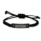 Birthday Gift Mixologist Rope Bracelet for Her Present - Image 1