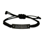Birthday Gift Keepsake Rope Bracelet for Her Present – Veterinarian - Image 1