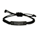 Ambulance Driver Rope Bracelet Gifts from Friends and Family for Christmas Unique Presents - Classy Sassy and a Bit Fearlessy Is Not an Official Job Title