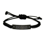Funny Actor Rope Bracelet Gifts from Friends to Actor Friends - Christmas Unique Gifts for Actor Men Rope Accessories