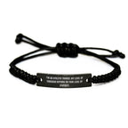Funny Rope Bracelet Gifts for Athletic Trainer Friends, Men, Women, Coworkers, Family - Sarcasm Athletic Trainer Quote Rope