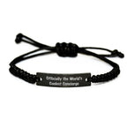 Concierge Gifts for Men, Officially The World's Coolest Concierge Rope Bracelet, Christmas Unique Presents