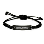 Funny Mail Carrier Rope Bracelet Gifts from Friends, Christmas Unique Gifts for Mail Carrier