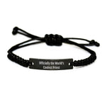 Funny Priest Rope Bracelet, Officially The World's Coolest Priest Gifts for Men, Christmas Unique Rope Jewelry, Rope Bracelet for Priest, Priest Rope Accessories Gifts