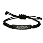 Funny Florist Rope Bracelet Gifts from Friends for Florist at Christmas Unique