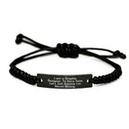Funny Graphic Designer Gifts from Friends, Unique Rope Bracelets for Men and Women, I Am A Graphic Designer Rope Bracelet, Christmas Unique Gifts for Graphic Designer