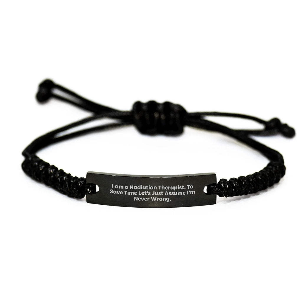 Funny Radiation Therapist Gifts from Friends to Graduation Unique Rope Braceltes