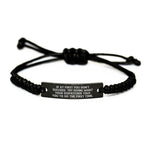 Funny Dispatcher Rope Bracelet Gifts for Men, Women, Family, Coworkers, Christmas Unique Presents from Friends
