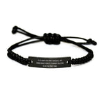 Funny PE Teacher Gifts from Men to Friends, PE Teacher Rope Bracelet for Christmas Unique Gifts