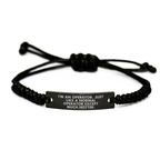 Funny Operator Rope Bracelet Gifts for Men's Mothers Day Unique Operator Friends - Image 1