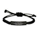 Funny Architect Gifts from Men to Friends, Unique Rope Bracelet for Architect Enthusiasts, Christmas Unique Gifts