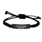 Sexy School Psychologist Gifts Rope Bracelet Men Women Friends Family - Funny Quote Engraved Rope Christmas Unique Gifts from Friends to School Psychologist