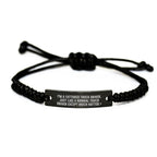 Hot Truck Driver Rope Bracelets Funny Christmas Unique Gifts from Men to Friends - I'm A Tattooed Truck Driver, Gifts for Truck Drivers