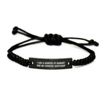 Funny Oriental Shorthair Cat Quote Rope Bracelets Gifts