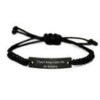 Funny Actuary Rope Bracelet Gifts from Friends to Actuary Men Women Christmas Unique Presents
