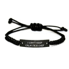 Funny Chef Rope Bracelet Gifts from Friends for Men