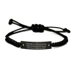 Funny Dancer Rope Bracelet Gifts from Friends for Dancer Friends - Unique Christmas Rope Bracelet for Dancer Lover - Dancer Gifts for Dancer