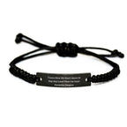 Funny Umpire Gifts from Men to Umpire Friends - Rope Bracelet with Quote - Unique Christmas Unique Gifts