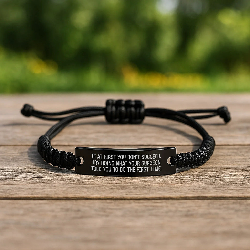 Surgeon Rope Bracelet Funny Quote Gifts from Family Friends Coworkers for Graduation Unique Gifts