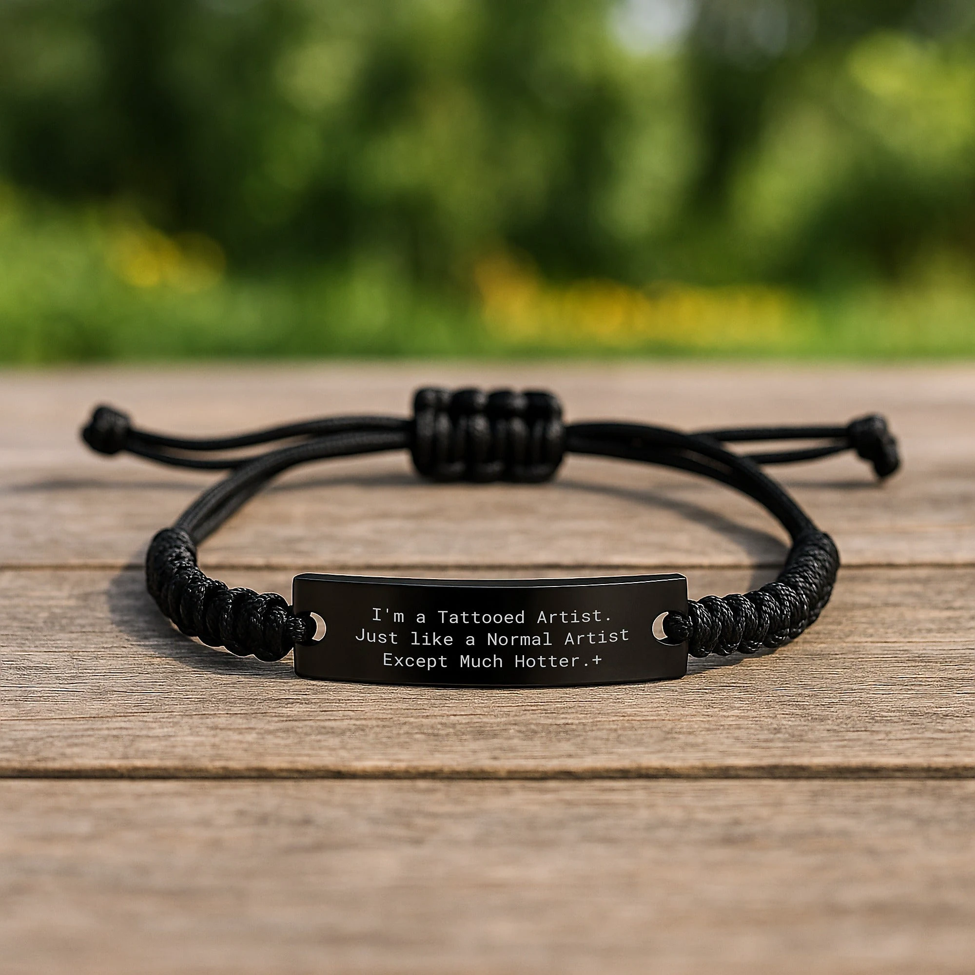 Artist Rope Bracelet - Funny Gifts for Men from Friends