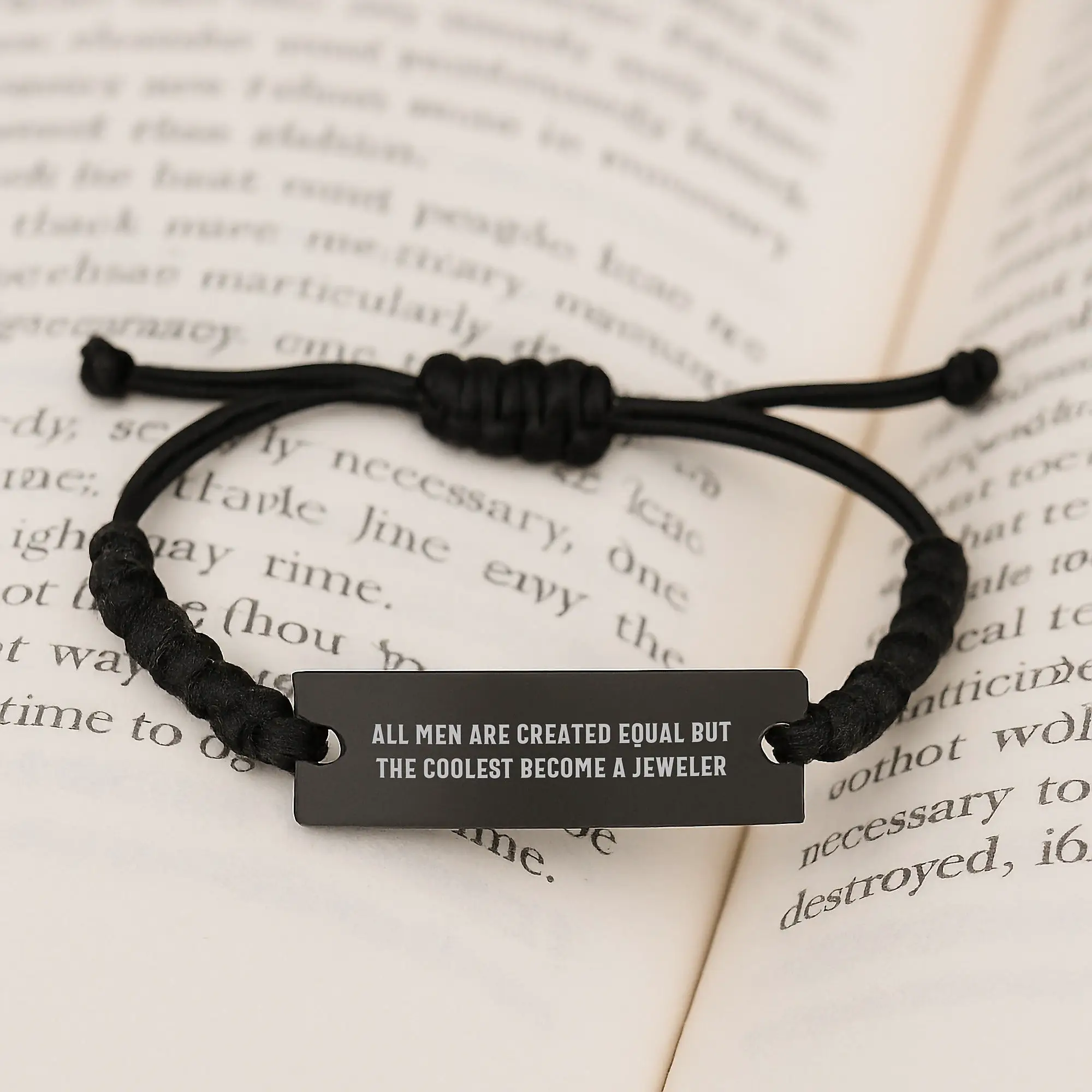 Jeweler Elegant Keepsake Rope Bracelet for Him Birthday Gift - Image 3