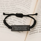 Funny Apartment Manager Gifts for Christmas Unique Rope Bracelets from Friends